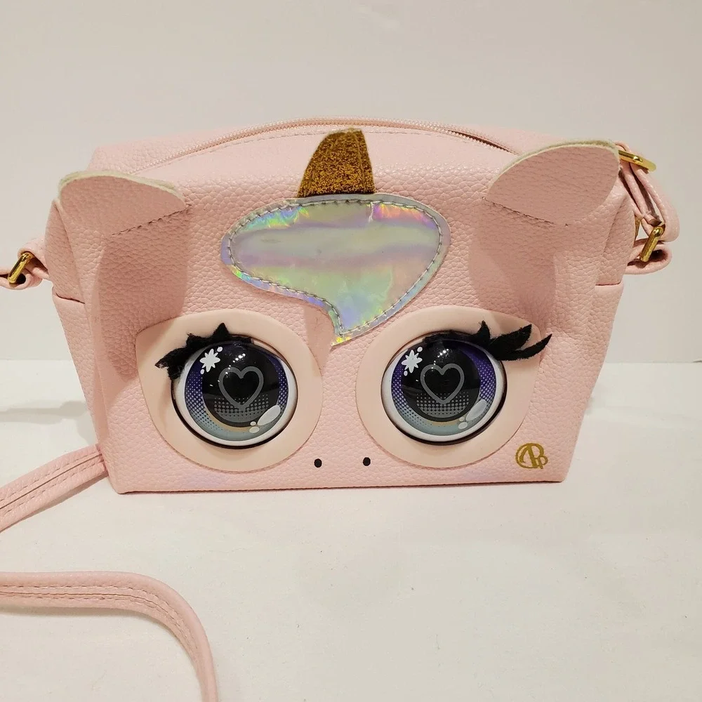 Purse Pets Glamicorn Unicorn Interactive‎ Blinks and Responds to Touch Works